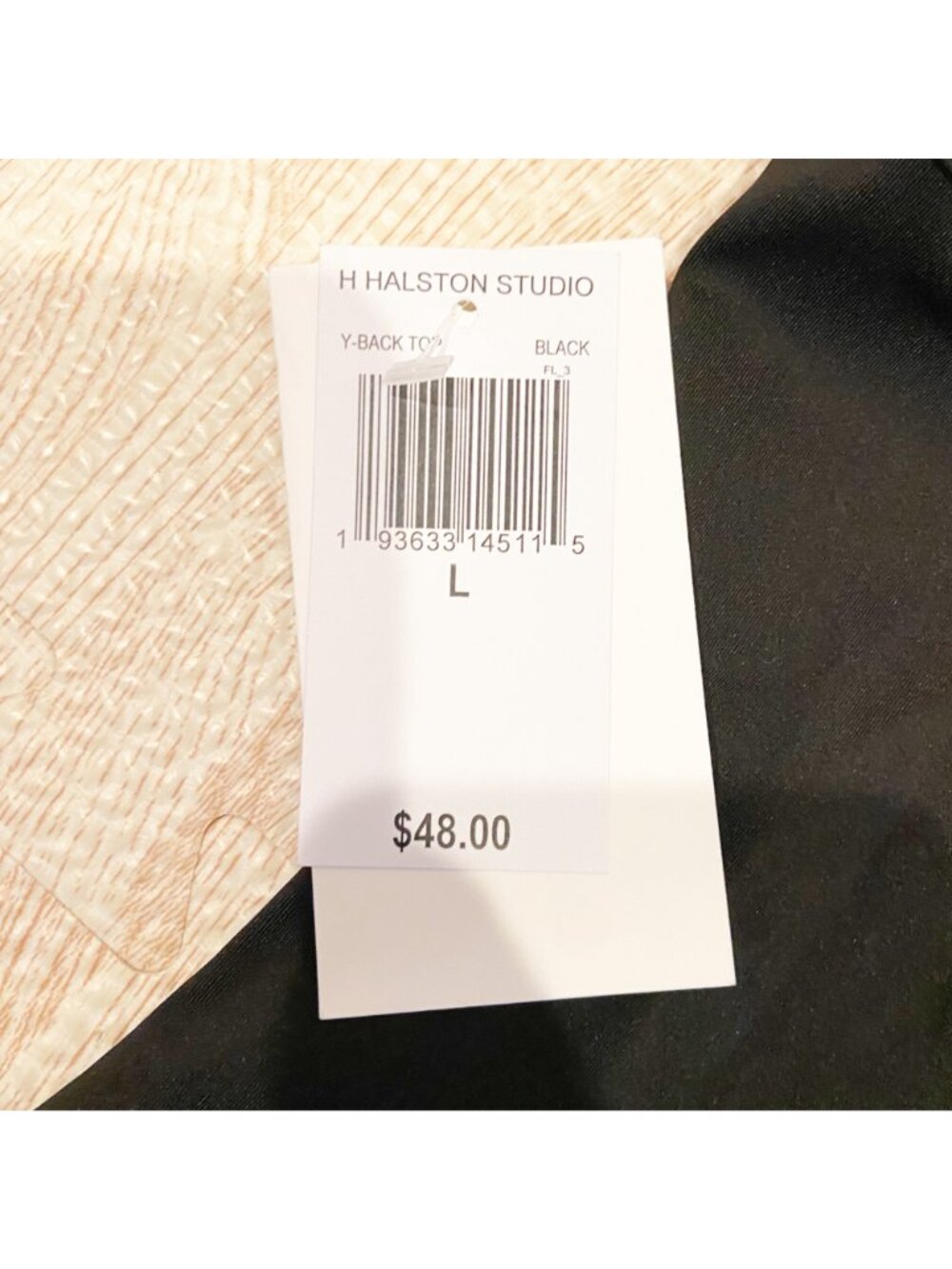 Halston Studio Racerback Tank Large NEW!! - Picture 5 of 7